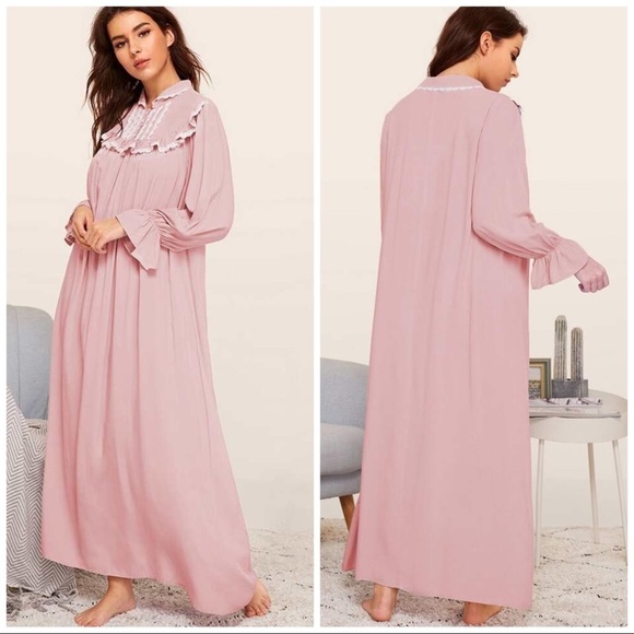 Other - New Pink Vintage Lace Nightgown​